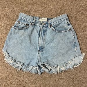 Vintage Gap high waisted jean shorts